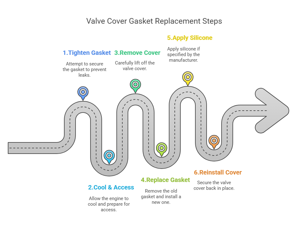 Valve Cover Gasket Replacement Steps
